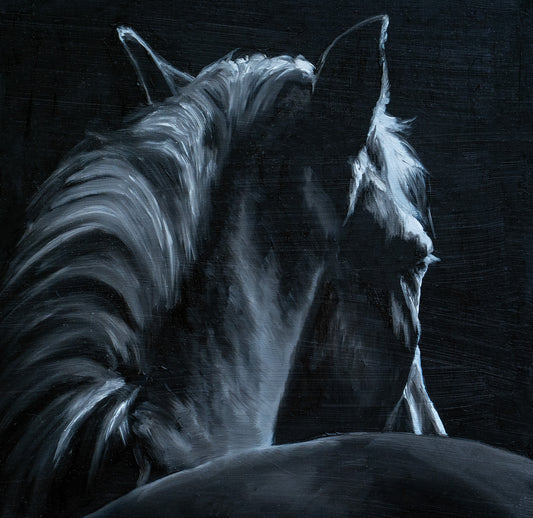 Portrait of a Horse II Original