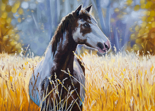 Golden Glory Print