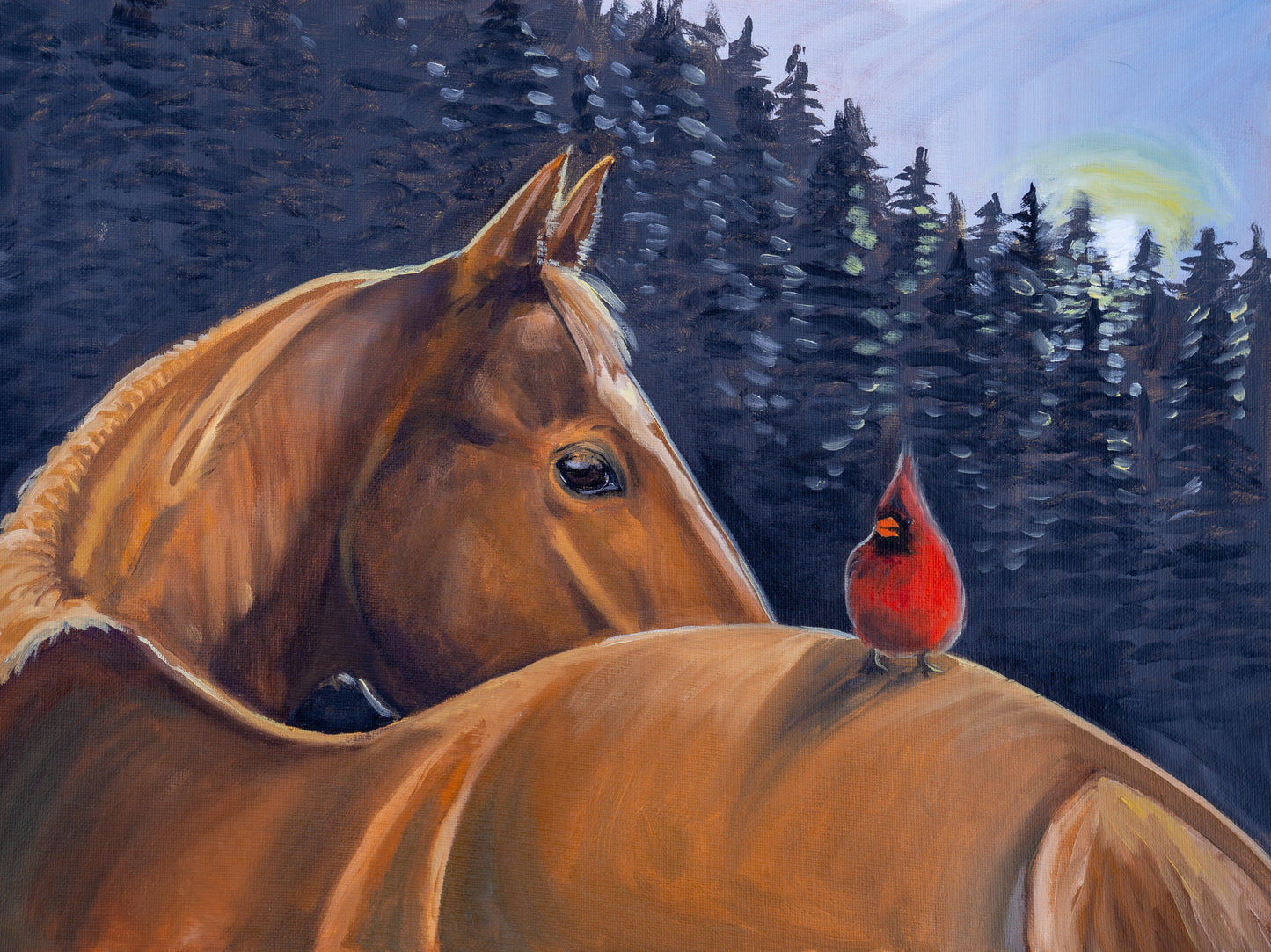 The Cardinal and the Steed Original