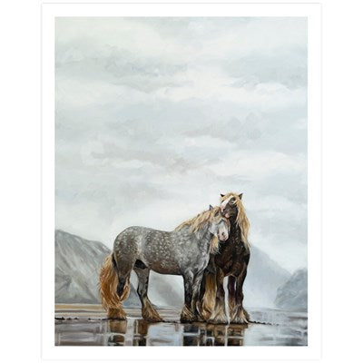 Steadfast in the Mist Print