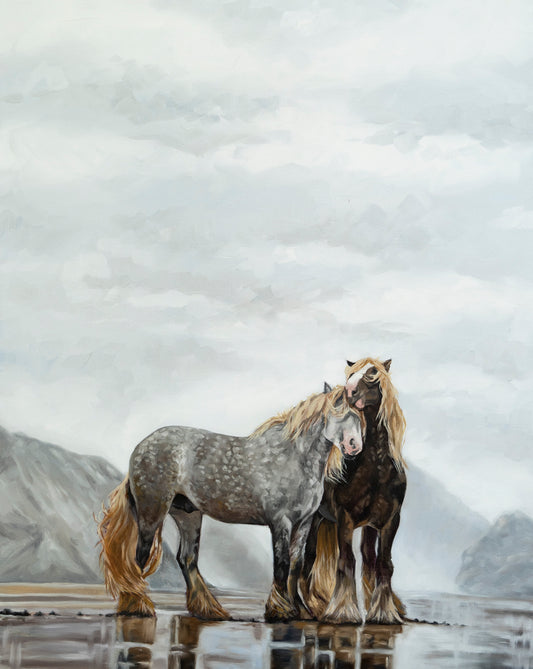 Steadfast in the Mist Print