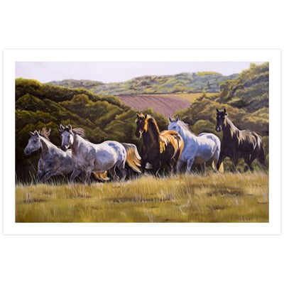 Vineyard Guardians Print
