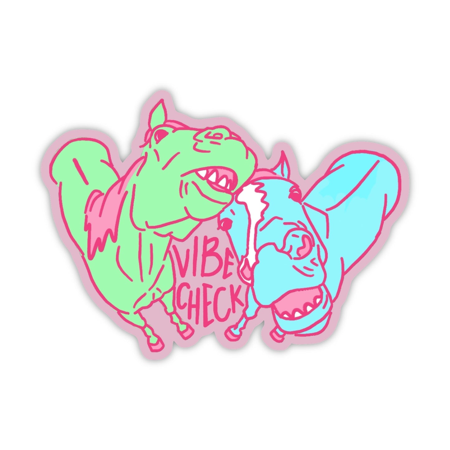 Vibe Check 3" Sticker